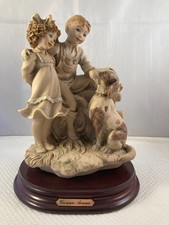 Giuseppe Armani Florence Figurine, 'True Friendship', 1993, Children with Dog