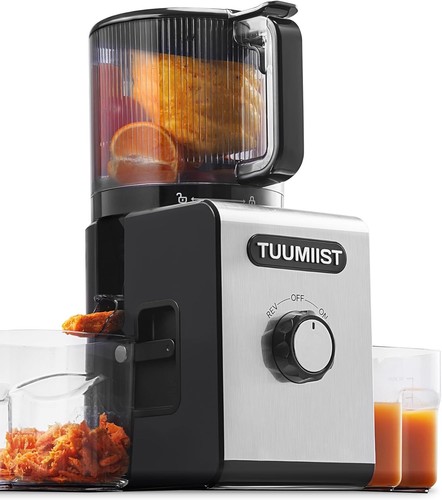 TUUMIST 150mm XXL-Entsafter,3L Füllvolumen für Familie–99%
