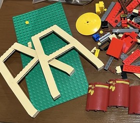 LEGO set 7637 City Farm Silo (incomplete, no vehicles or minifigs) as pictured