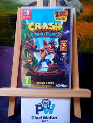 Crash Bandicoot N. Sane Trilogy - Nintendo Switch  MÄNGELEXEMPLAR