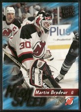 1995-96 Ultra #5 Martin Brodeur HOF High Speed