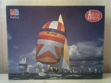 Milton Bradley SAILING YACHTS 1000 piece 20.125" x 26.1875" puzzle