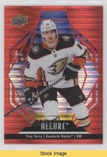 2022-23 Upper Deck Allure Red Rainbow Troy Terry #17 READ 16k2