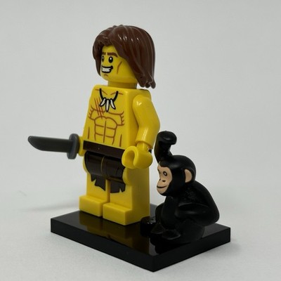 中古　1/400 ガンコレ シークレット含む800個以上　ミニブック２冊付き Lego Jungle Boy Minifigure w/ Chimp Collectible Series 7 CMF