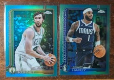 2025-26 Topps Chrome Teal Refractors Pick from drop down list