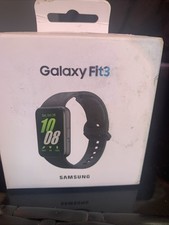 Samsung Galaxy Fit3 Bluetooth Health & Fitness Tracker Black Smartwatch.