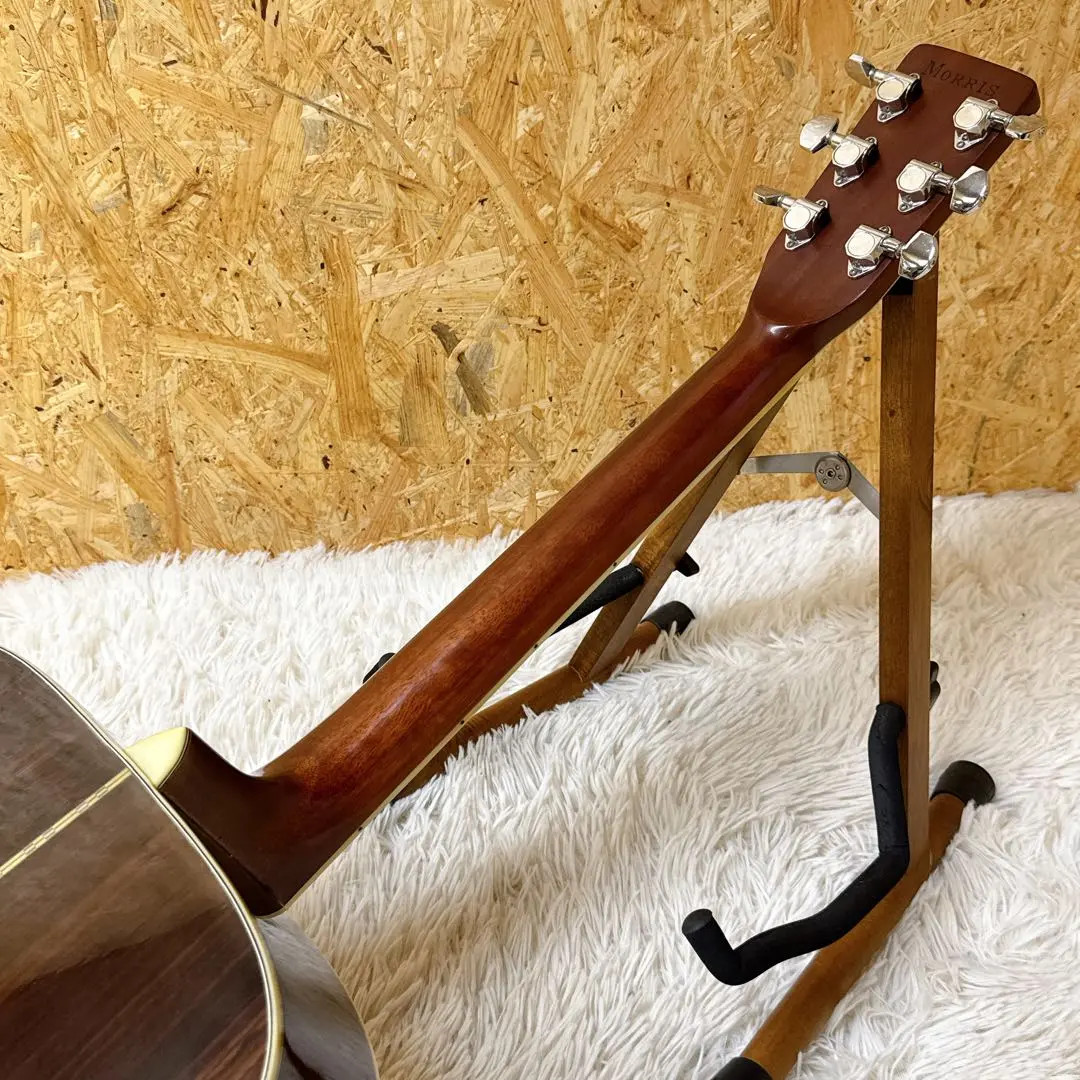 Morris W-30 Acoustic Guitar 1975 Japan Strings Replaced | eBay