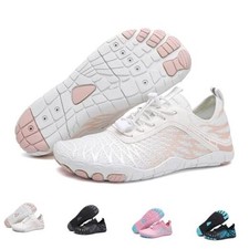 Hike Barefoot Shoes for Womens Mens, 2025 New Comfortable 8 Women/6 Men White