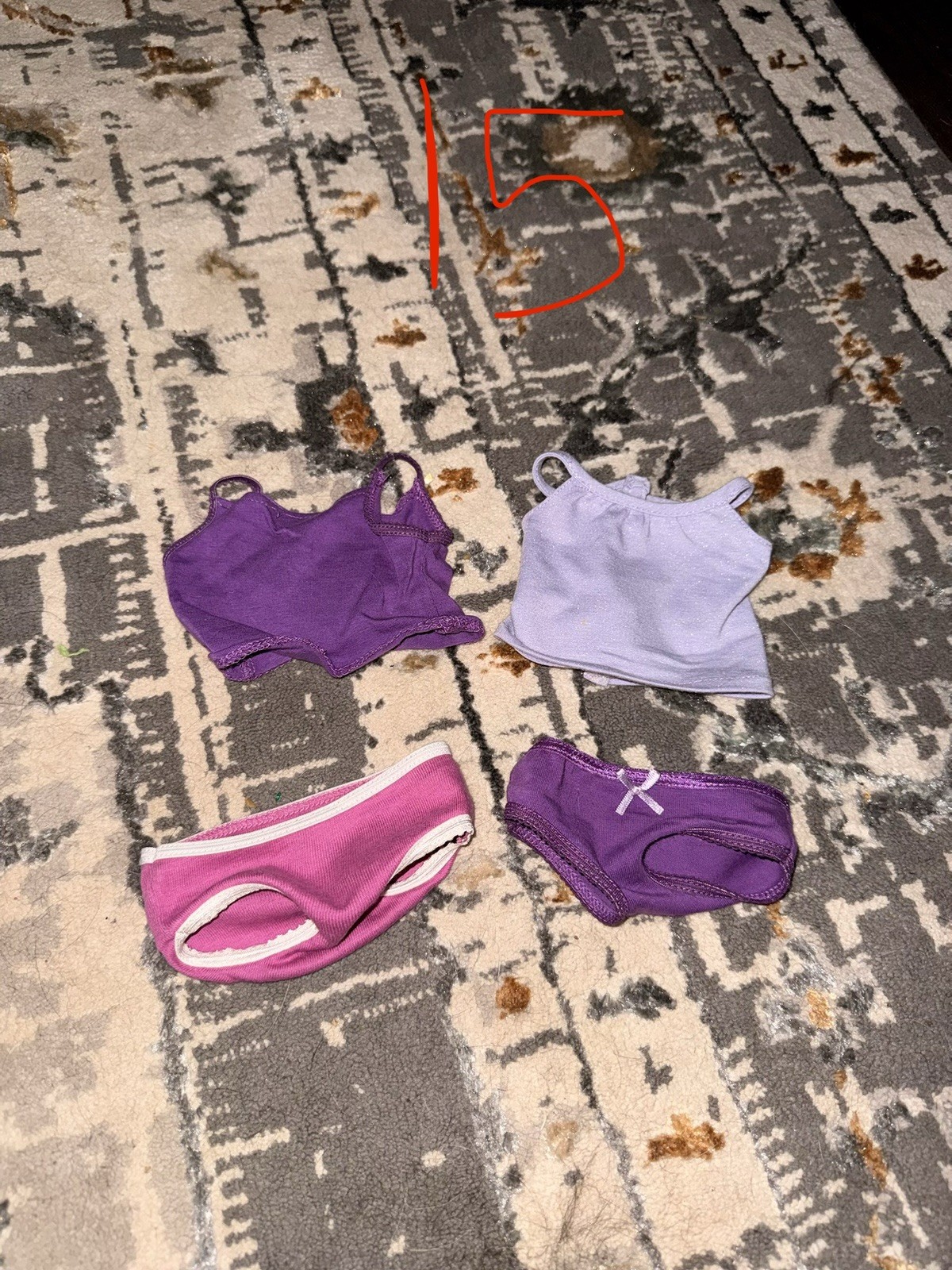 tank top and underwear for american girl-image