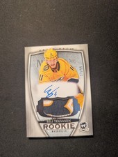 2018-19 UPPER DECK THE CUP EELI TOLVANEN ROOKIE PATCH AUTOGRAPH # /99
