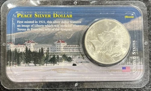 1923 Peace Silver Dollar  San Francisco Mint  Uncirculated Liberty