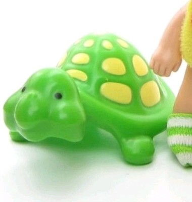 Strawberry Shortcake Tea Time Turtle Figure 3'' Apple Dumplin Pet 1980s Vtg 