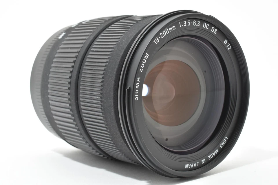 [Presque inutilisé dans la boîte] Objectif zoom Sigma 18-200 mm f/3,5-6,3... - Photo 4/4