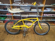 Original LH Aug 1972 Kool Yellow Schwinn Stingray 20" Single Speed Boys Bike