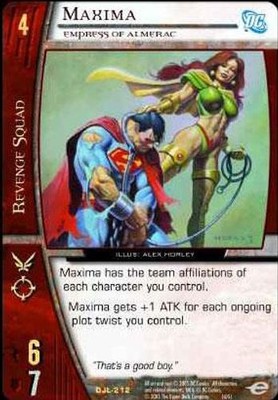 Maxima, Empress of Almerac - FOIL - Justice League of America - FOIL - Vs System