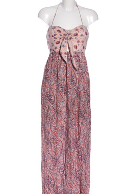 ZARA BASIC Neckholderkleid Damen Kleid Gr. DE 34 pink-nude-blau Casual-Look