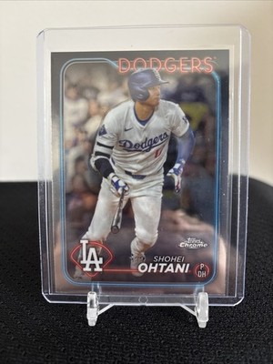 2024 Topps Chrome - Shohei Ohtani #1 - Los Angeles Dodgers