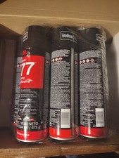 3M Super 77 Multipurpose Spray Adhesive Aerosol 16 oz 1.04 lb Lot Of 7 Cans