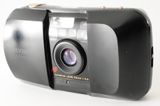  NEAR MINT Olympus  mju Panorama Black AF Compact 35mm Point  Shoot APAN