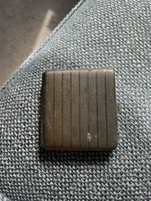 WW2 NAMED ROYAL  BERKSHIRE METAL CIGARETTE CASE- WWII BRITISH ARMY PERSONAL KIT