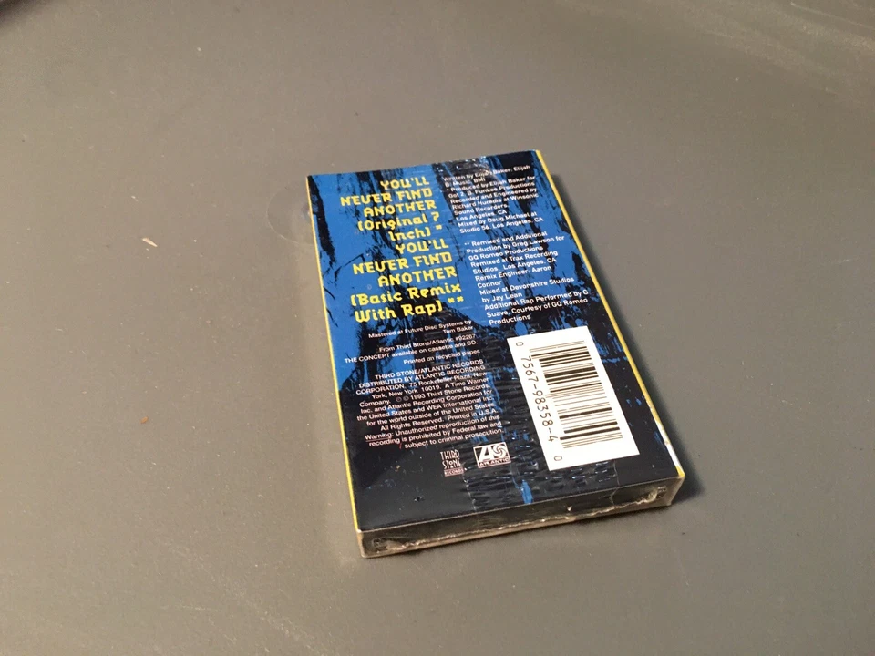 YT STYLE YOU'LL NEVER FIND ANOTHER FACTORY SEALED CASSETTE SINGLE C77 - Image 3 of 4