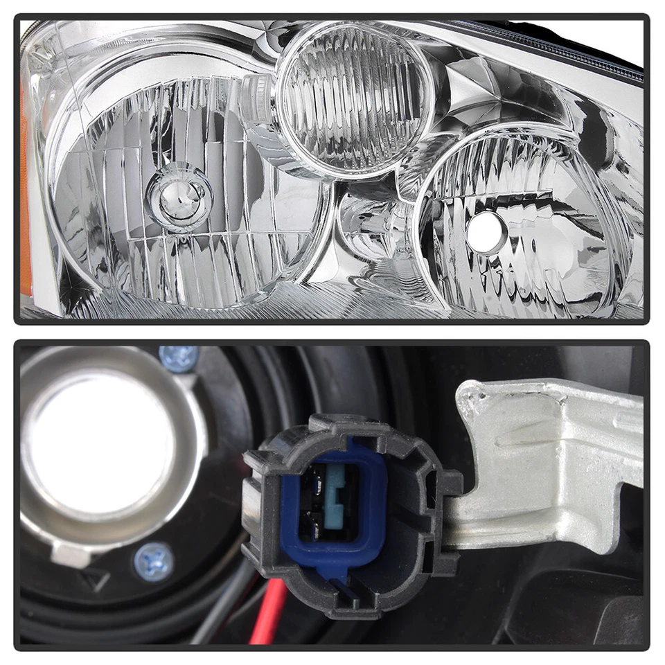 Faros halógenos de repuesto izquierda+derecha para Nissan Altima 2005-2006 Foto 3 de 4