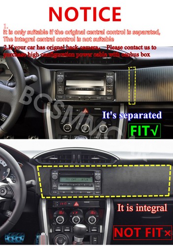 9in Car Stereo Radio Touch Screen 4+32G Fit For Subaru BRZ/Scion FRS 2012-2016 - Foto 3 di 24
