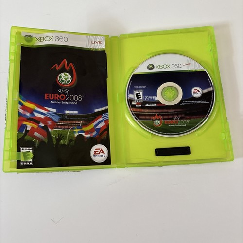 UEFA Euro 2008 Microsoft EA Games Xbox 360 2008 Game & Box With Free Shipping