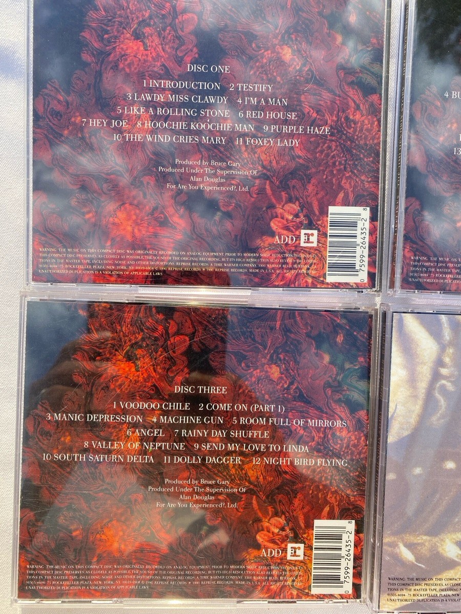 Lifelines The Jimi Hendrix Story 4 CD Set 75992643528| eBay