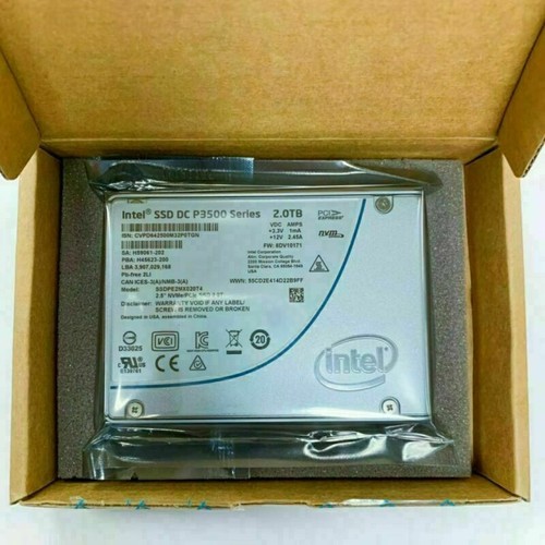 Intel DC P3500 Series 2TB SSD 2.5" MLC PCIE NVMe Solid State Drive SSDPE2MX020T4 - Picture 3 of 3