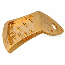 Golden 8 String Mandolin Tailpiece Rectangle Instrument Accessories Part