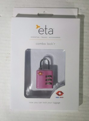 eta 3 Digit Travel Sentry Approved Combination Lock Travel Secure