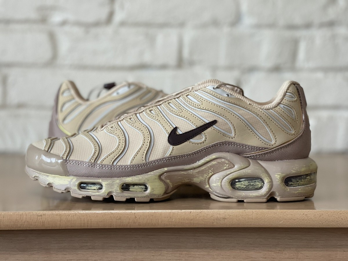 Nike Air Max Plus Sesame Hemp Men Size 10.5 Casual Running Nike Air Max Plus Sesame Hemp Men Size 10.5 Casual Running