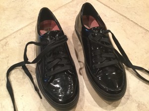 patent leather tennis shoes