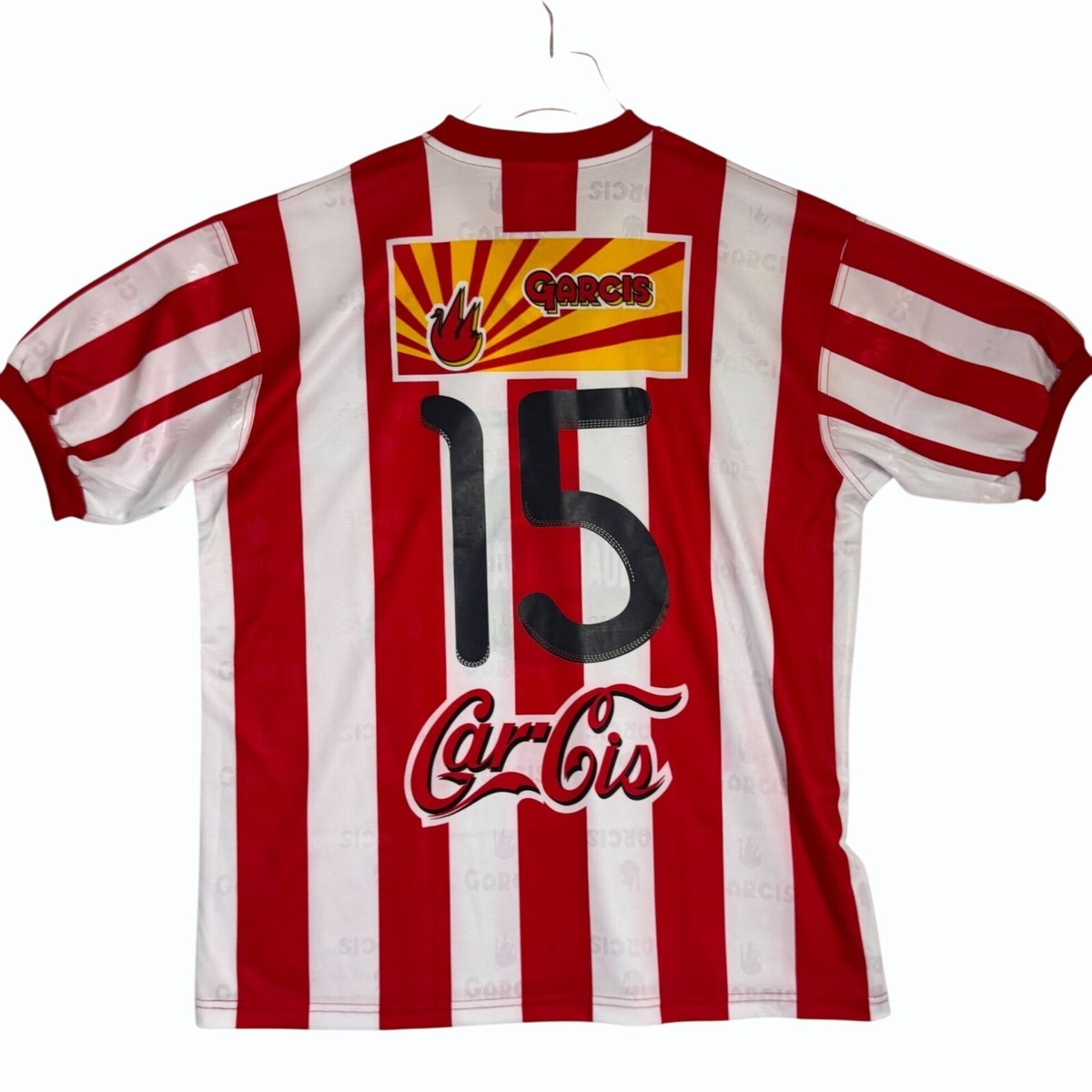 Garcis Mexico Soccer Futbol Jersey Guadalarjara #15 Size XL