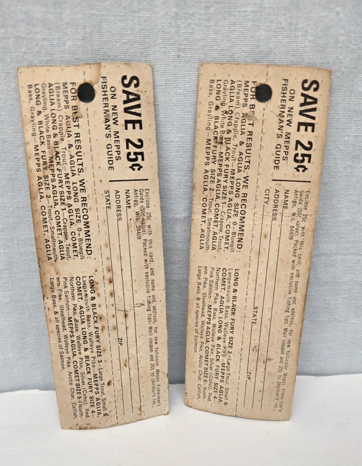 Mepps Aglia Spinner & Comet Talla #1 Plata Oro BRITÁNICO FRANCÉS Asesino Lote de 2 Foto 2 de 4