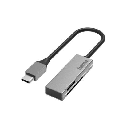 USB-Kartenleser, USB-C, USB 3.0, SD/microSD, Alu (00200131)