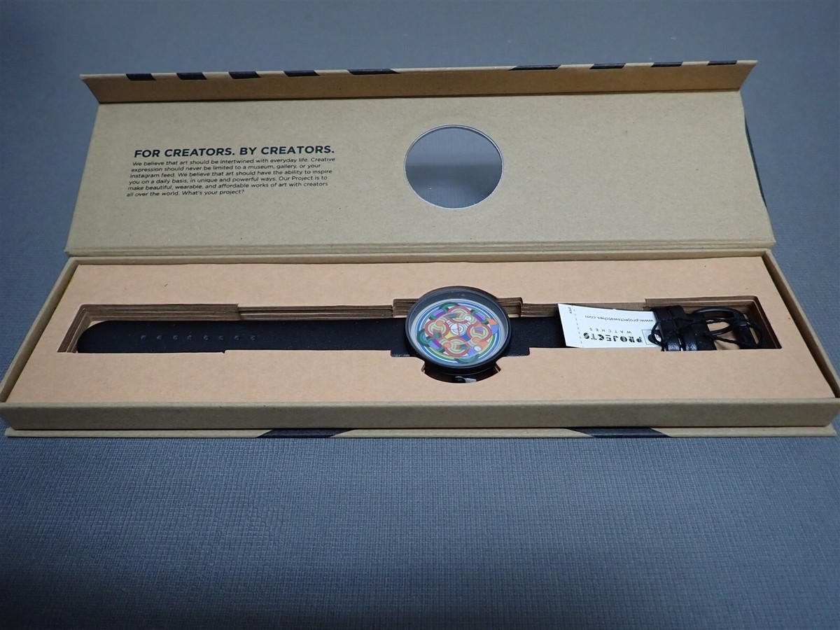 NEW Projects Watches PJT-7575 Ode To Delaunay Color 40mm Black