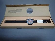 NEW Projects Watches PJT-7575 Ode To Delaunay Color 40mm Black Leather Band