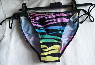Bikini Hose,Bade Slip,Wesr Bay,gr.42,Mehrfarbig,Seitenbänder Variabel,30cm- 90cm