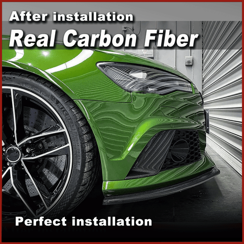 Labio delantero de carbono labio del alerón alerón delantero se adapta a Audi A6 Avant RS6 C7 13-18 - Imagen 4 de 13