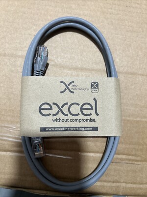 Excel Cat5e UTP Kabel LSOH 2M grau (über 100 verfügbar)