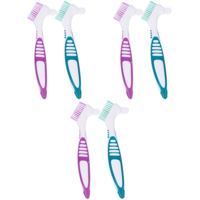  3 Pack Reinigungsbürste Für Prothesen Prothesenzahnbürste Reisen Baby Gummi