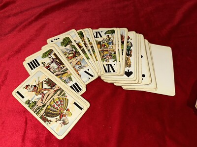 Vintage PIATNIK TAROCK 54 Blatt Nr 1935 Playing Cards | eBay