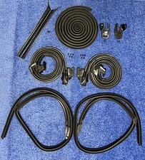 1968-1969 Camaro Firebird Weatherstrip Kit 9pc Door Roof Rail Trunk U-shape Qtr
