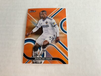 2022 Topps Finest MLS Soccer DOUGLAS COSTA Orange Refractor 12/25