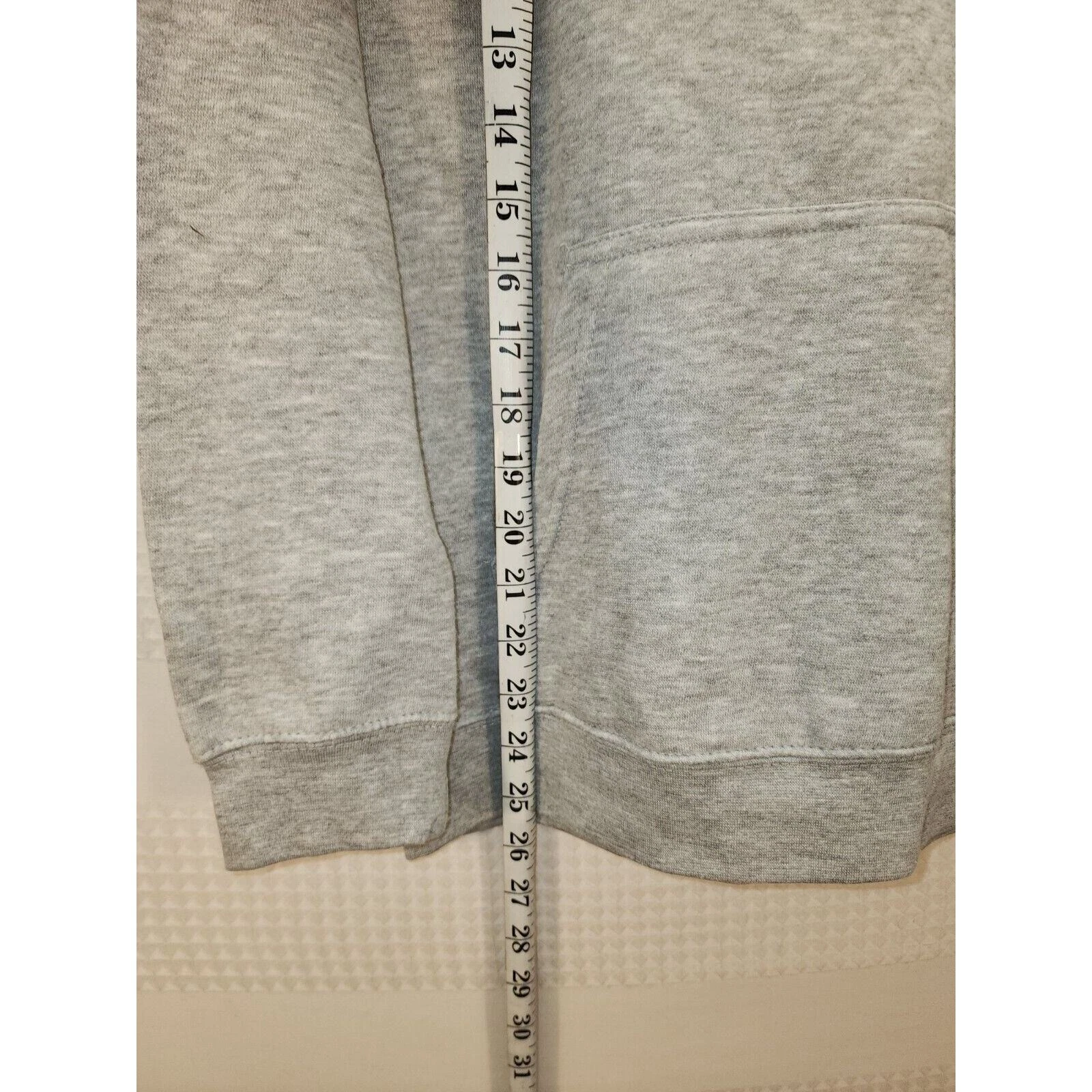 VETEMENTS Felpa con cappuccio Indianapolis Colts taglia 14 16 grande bambino calcio grigio blu