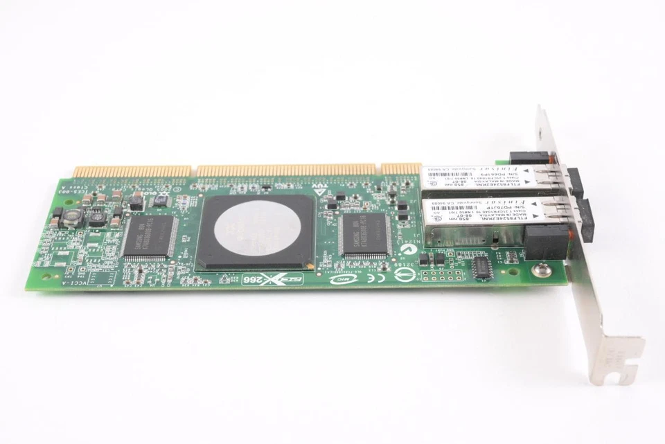 Qlogic QLA2462 4GB Dual Port FC PCIx Network JYGMX FC2410401-20 - Image 4 of 4