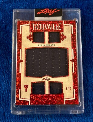 2023 KEVIN DURANT /8 5 PATCH BRONZE Leaf Superlative Trouvaille #T-19 Sp