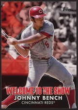2022 Topps Welcome to the Show #WTTS-44 Johnny Bench Reds